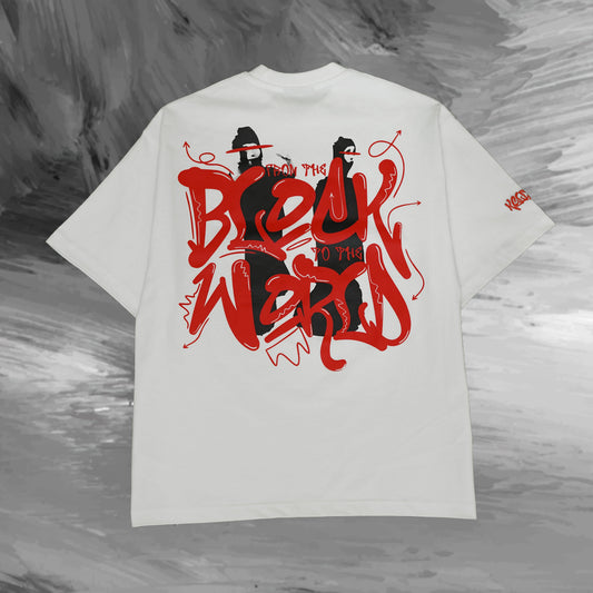 FROM THE BLOCK TO THE WORLD - Oversized T-shirt