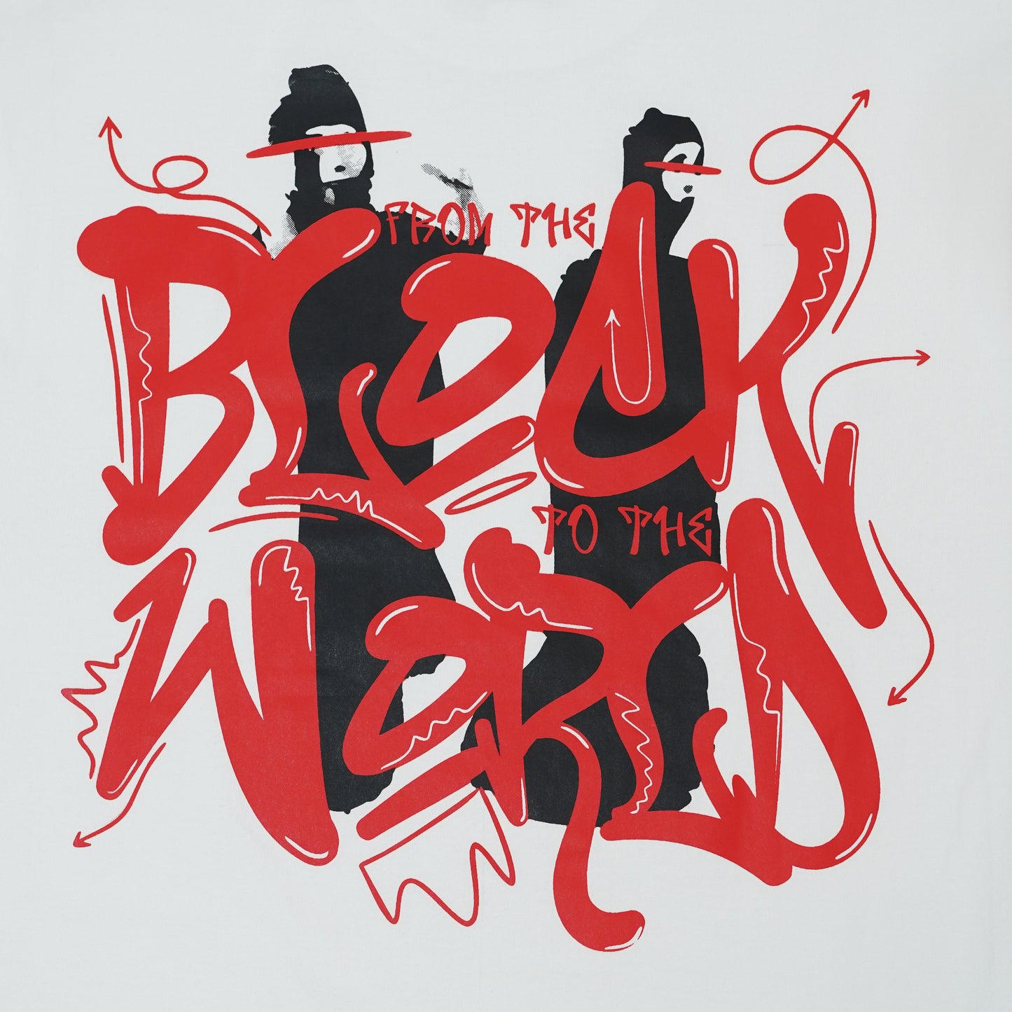 FROM THE BLOCK TO THE WORLD - Oversized T-shirt